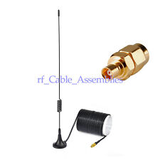 DAB Freeview Antenna Aerial 5dBi for for Car Radio coaxial MCX & SMA Male to MCX picture