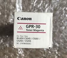 Canon GPR-30 Magenta Toner 2797B003(AC) NEW Genuine Factory Sealed picture