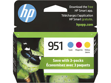 HP 951 3-pack Cyan/Magenta/Yellow Original Ink Cartridges, Per cartridge: ~700 picture