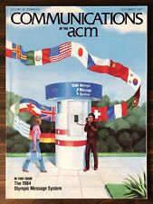 1987 Communications Of The ACM - Lot of 1 (September) picture