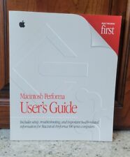 RARE 1994 VTG Macintosh Performa User's Guide LC 500 Series Computers NICE CLEAN picture
