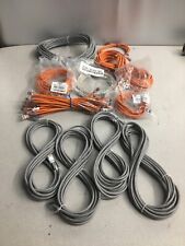 Assorted Cat 5 & Cat 6 Network cables, mixed lengths, Lot of 50 picture