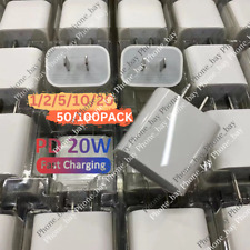 Wholesale Bulk Lot 20W PD USB C Fast Wall Charger Power Adapter For Phone 14 13 picture
