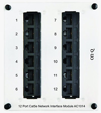 Legrand - OnQ 8 Port Cat 5e Network Interface Module, RJ45 Network Switch, High- picture