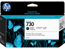 HP 730 130-ml Matte Black DesignJet Ink Cartridge, P2V65A picture