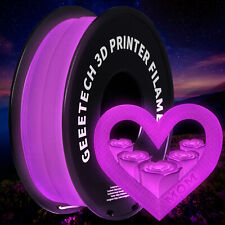 Geeetech Luminous PLA 3D Printer Filament 1.75mm 1KG Glow Rose Red in the Dark picture