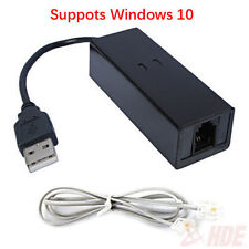 USB 56K External Dial Up Voice Fax Data Modem Windows 10 / 8 / 7 / XP / Vista picture