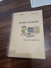 VTG 1983 Hands On BASIC For The IBM PCjr Self Tutor Manual picture