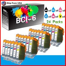 24-Pack BCI6 Ink Cartridge Fit for PIXMA iP6000 iP6600 iP4000 MP600 Printer picture