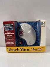 Vintage Logitech Trackman Marble Ball Mouse 1995 Windows 95 Model #4164 RARE picture