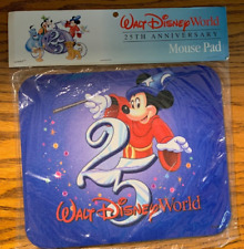 25th Anniversary NEW * SEALED Vintage * RARE * Disney Mickey SORCERER Mouse Pad picture