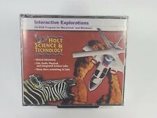 Holt Science & Technology Interactive Explorations PC CD-ROM New in Plastic picture