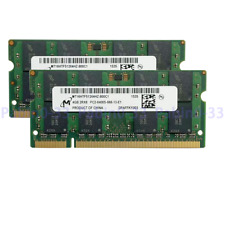Micron 4GB 8GB 800MHZ DDR2 PC2- 6400S 1.8V 200Pin SODIMM Laptop Memory RAM picture