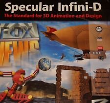 Computer Program, 1995, SPECULAR INFINI-D, 3D Animation & Design,  Modeling picture