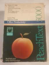 VINTAGE  PEACHTREE SOFTWARE 1983 - OFFICE PRODUCTIVITY - EPSON FLOPPYS DISKS picture