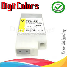 Yellow PFI-107Y ink cartridge for use PFI107 Canon IPF 670 680 685  picture