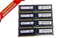 Lot of 4 Micron MT36JSF2G72PZ-1G6E1FF 4x16GB 2Rx4 PC3-12800R Server Memory picture