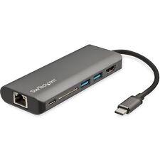 StarTech.com USB C Multiport Adapter - USB-C Travel Dock to 4K HDMI, 3 x USB 3.0 picture