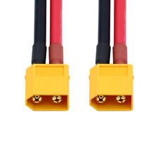 Cablecy XT60 Male to Female 12AWG Extension Cable Connector for RC Portable picture