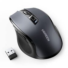 UGREEN Ergonomic Wireless Mouse with Nano Receiver, 5-Level 4000 DPI 6 Buttons picture
