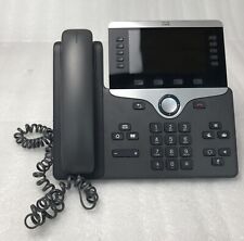 Cisco 8851 CP-8851 CP-8851-K9 V11 IP Office Phone w/ Cord, Handset & Stand picture