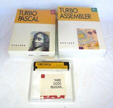 Borland 1988 Turbo Pascal With Assembler & Debugger For DOS 5.25