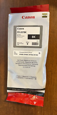 Canon PFI-207BK Black Ink Tank 300ml; Genuine Factory Sealed; Date: 02/2020 picture