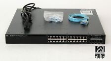Cisco WS-C3650-24PS-L Catalyst 24-Port PoE+ Gigabit Switch with PWR-C2-640WAC picture