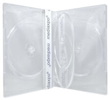 STANDARD Clear Quad 4 Disc DVD Cases Lot picture