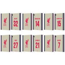 LIVERPOOL FC 2021/22 PLAYERS AWAY KIT 2ND GROUP PU LEATHER BOOK CASE APPLE iPAD picture