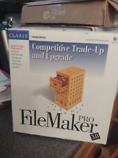 Vintage Claris FileMaker Pro  Competitive Trade Up And Upgrade For Macintosh  picture