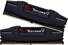 G.Skill RipjawsV Series RAM F4-3200C14D-16GVK 16GB(2X8) DDR4 3200MHz CL14 Black picture