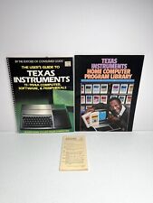 The User’s Guide To Texas Instruments TI-99/4A Reference Card Program Library picture