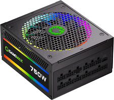 GAMEMAX 750W Fully Modular ARGB Power Supply, ATX3.0 & PCIE 5.0, 80 Plus Gold Ce picture