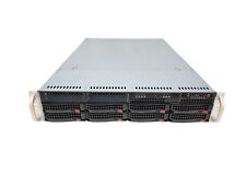 SuperMicro CSE 825 8 Bay Barebone Chassis Server Dual 720W PWS-721P-1R picture