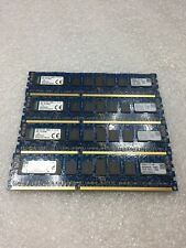 Lot of 4 Kingston 32GB (4x8GB) PC3-12800 KTH-PL316S/8G DDR3 ECC SERVER RAM picture