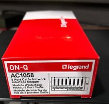 On-Q/Legrand AC1058 8-Port Cat5e Network Interface Module. Brand New picture