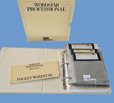 Vintage 1988 Word Processor WordStar Professional 5.0 for DOS 15 floppy disks picture