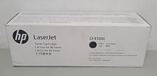 New Genuine HP 410X Black Hi Yield Toner CF410X -CF410XC Factory Sealed Box picture