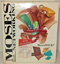 Vtg MosesDock 1993 Moses Computer Networking Docking System Factory Sealed picture