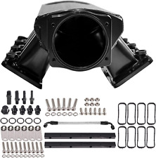 for LS Intake Manifold Low Profile Cathedral Port 102Mm Compatible with Chevy GM picture