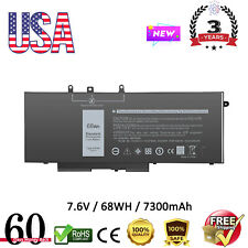 GJKNX Battery 68Wh 7.6V for Dell Latitude 5580 Series (only with M.2 storage) US picture