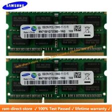 SAMSUNG DDR3L 1600MHz 16GB (2 x 8GB)  PC3L-12800 2Rx8 Laptop Memory SODIMM RAM picture
