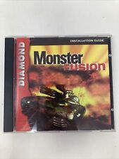 Monster Fusion installation Pc Rom with installation guide near perfect disc picture