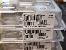 Lot of 28 NEW SEALED HP 1Gb SFP RJ-45 453145-001 453154-B21 Transceiver USA picture