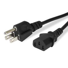 Lot of AC PowerCord Cable 3 Prong Plug 5FT Standard (PC Computer Monitor Printer picture