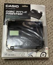 Casio CW-K85-L  Disc Title Printer Compact Disc CD DVD Printer NEW / READ picture
