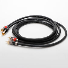 Preffair 15 AWG HIFI OFC Copper Audio Cable & Gold Plated RCA Plug Signal Cable picture