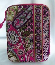 VERA BRADLEY E-READER SLEEVE CASE VERY BERRY PAISLEY RETIRED EXCELLENT CONDITION picture