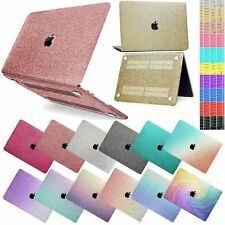 New Shinny Glitter Powder Colorful Laptop Hard Case Cover For Macbook Pro Air M2 picture
